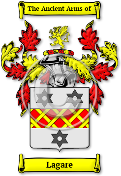 Lagare Family Crest Download (JPG) Legacy Series - 600 DPI