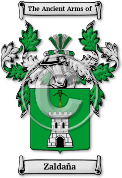 Zaldaña Family Crest Download (JPG) Legacy Series - 600 DPI