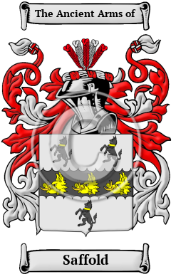 Saffold Family Crest/Coat of Arms