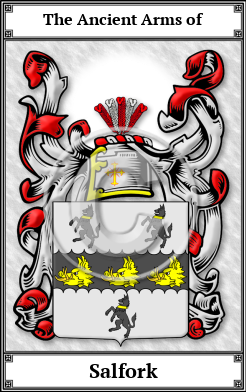 Salfork Family Crest Download (JPG)  Book Plated - 150 DPI