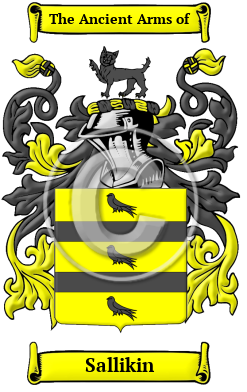 Sallikin Family Crest/Coat of Arms