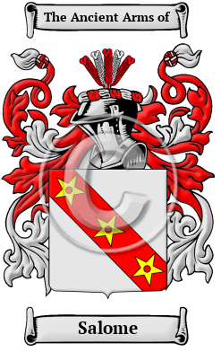 Salome Name Meaning, Family History, Family Crest & Coats of Arms