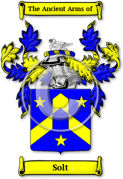 Solt Family Crest Download (jpg) Legacy Series - 150 DPI