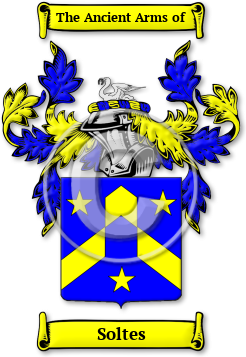 Soltes Family Crest Download (jpg) Legacy Series - 150 DPI