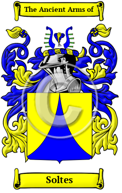 Soltes Family Crest/Coat of Arms
