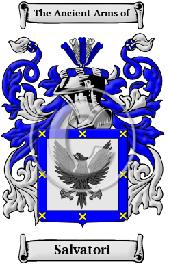 Salvatori Family Crest/Coat of Arms