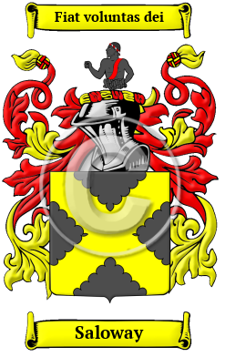 Saloway Family Crest/Coat of Arms