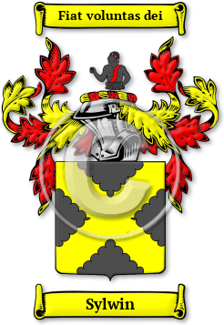Sylwin Family Crest Download (jpg) Legacy Series - 150 DPI