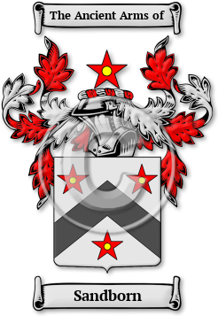 Sandborn Family Crest Download (JPG) Legacy Series - 600 DPI