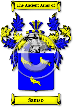 Samso Family Crest Download (jpg) Legacy Series - 150 DPI