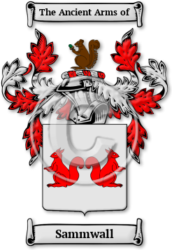 Sammwall Family Crest Download (JPG) Legacy Series - 300 DPI