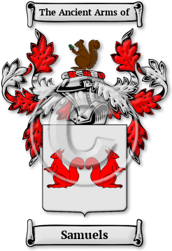 Samuels Family Crest Download (jpg) Legacy Series - 150 DPI