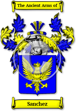 Sanchez Family Crest Download (JPG) Legacy Series - 600 DPI