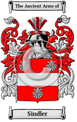 Sindler Family Crest/Coat of Arms