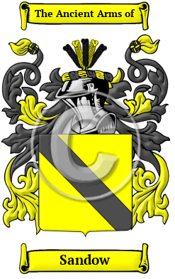 Sandow Family Crest/Coat of Arms