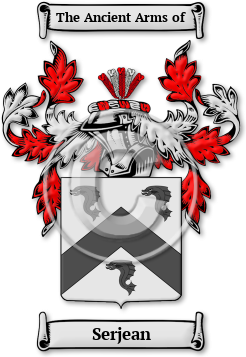 Serjean Family Crest Download (JPG) Legacy Series - 600 DPI