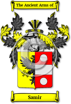 Samir Family Crest Download (jpg) Legacy Series - 150 DPI