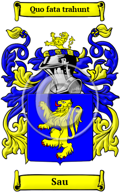 Sau Family Crest/Coat of Arms