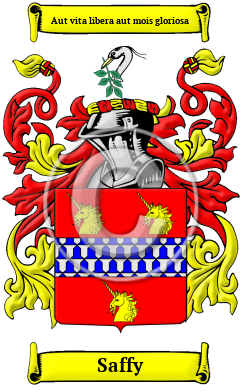 Saffy Family Crest/Coat of Arms