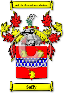 Saffy Family Crest Download (JPG) Legacy Series - 600 DPI