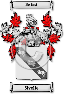 Sivelle Family Crest Download (JPG) Legacy Series - 600 DPI