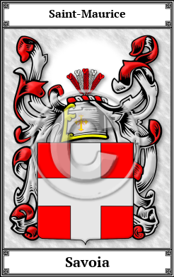 Savoia Family Crest Download (JPG)  Book Plated - 150 DPI