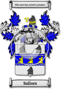 Sailors Family Crest Download (jpg) Legacy Series - 150 DPI