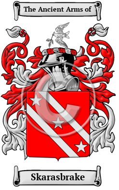 Skarasbrake Family Crest/Coat of Arms