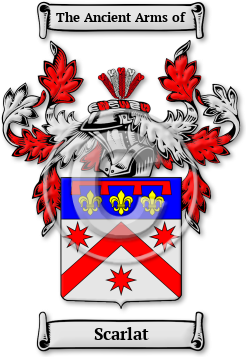 Scarlat Family Crest Download (JPG) Legacy Series - 600 DPI