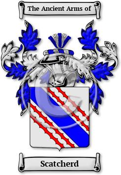 Scatcherd Family Crest Download (JPG) Legacy Series - 300 DPI