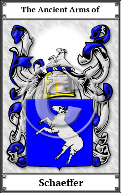 Schaeffer Family Crest Download (JPG)  Book Plated - 150 DPI