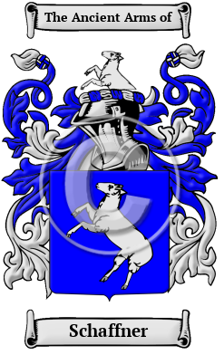 Schaffner Family Crest/Coat of Arms