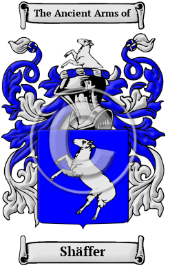 Shäffer Family Crest/Coat of Arms