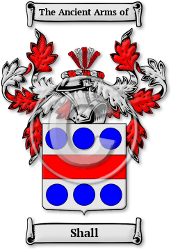 Shall Family Crest Download (jpg) Legacy Series - 150 DPI