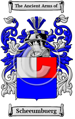 Scheeumbuerg Family Crest/Coat of Arms