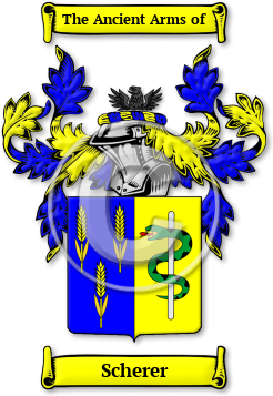 Scherer Family Crest Download (JPG) Legacy Series - 600 DPI