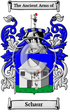 Schaur Family Crest/Coat of Arms