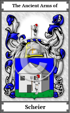 Scheier Family Crest Download (JPG)  Book Plated - 150 DPI