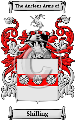 Shilling Family Crest/Coat of Arms