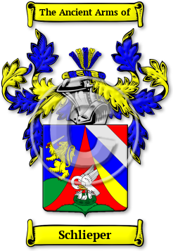Schlieper Family Crest Download (jpg) Legacy Series - 150 DPI