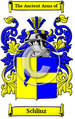Schlinz Family Crest/Coat of Arms