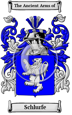 Schlurfe Family Crest/Coat of Arms