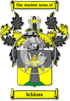 Schloss Family Crest Download (JPG) Legacy Series - 600 DPI