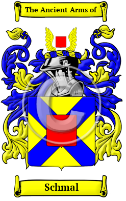 Schmal Family Crest/Coat of Arms