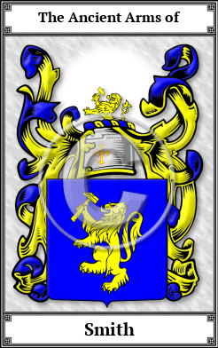 Smith Family Crest Download (JPG)  Book Plated - 150 DPI