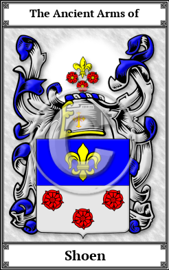 Shoen Family Crest Download (JPG) Book Plated - 600 DPI