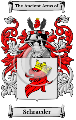 Schraeder Family Crest/Coat of Arms