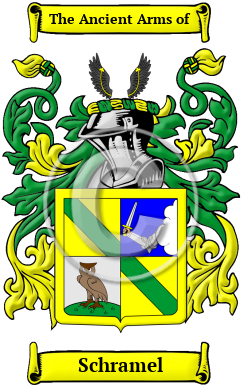Schramel Family Crest/Coat of Arms