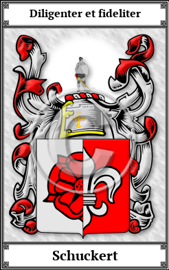 Schuckert Family Crest Download (JPG) Book Plated - 600 DPI