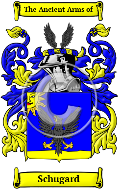 Schugard Family Crest/Coat of Arms